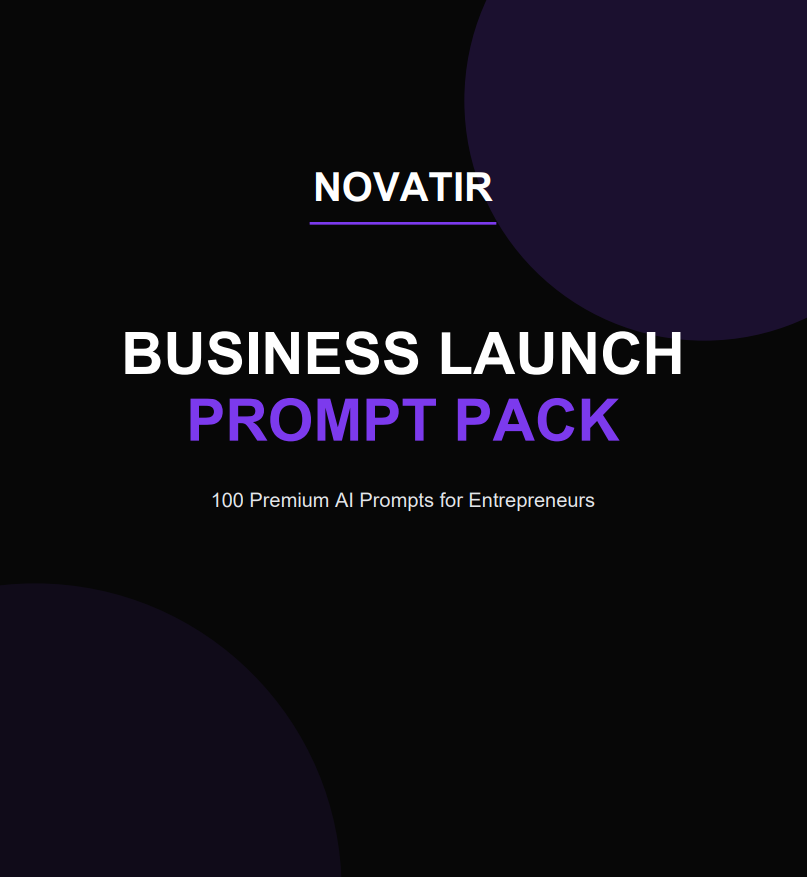 Novatir Business Launch Prompt Pack